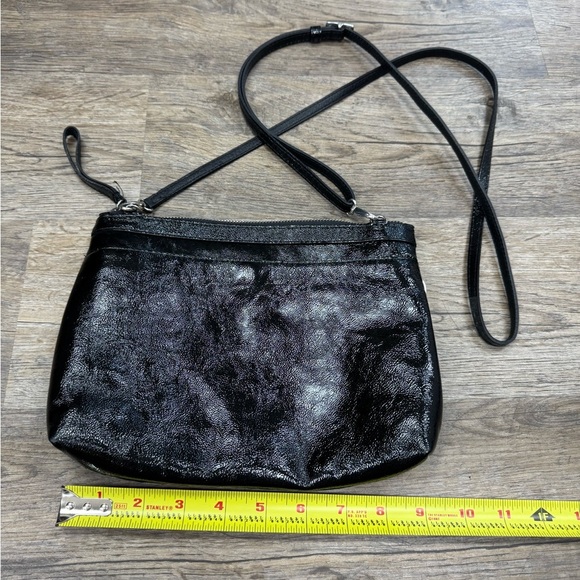 Brighton Black and Silver Crossbody Bag - Picture 3 of 3